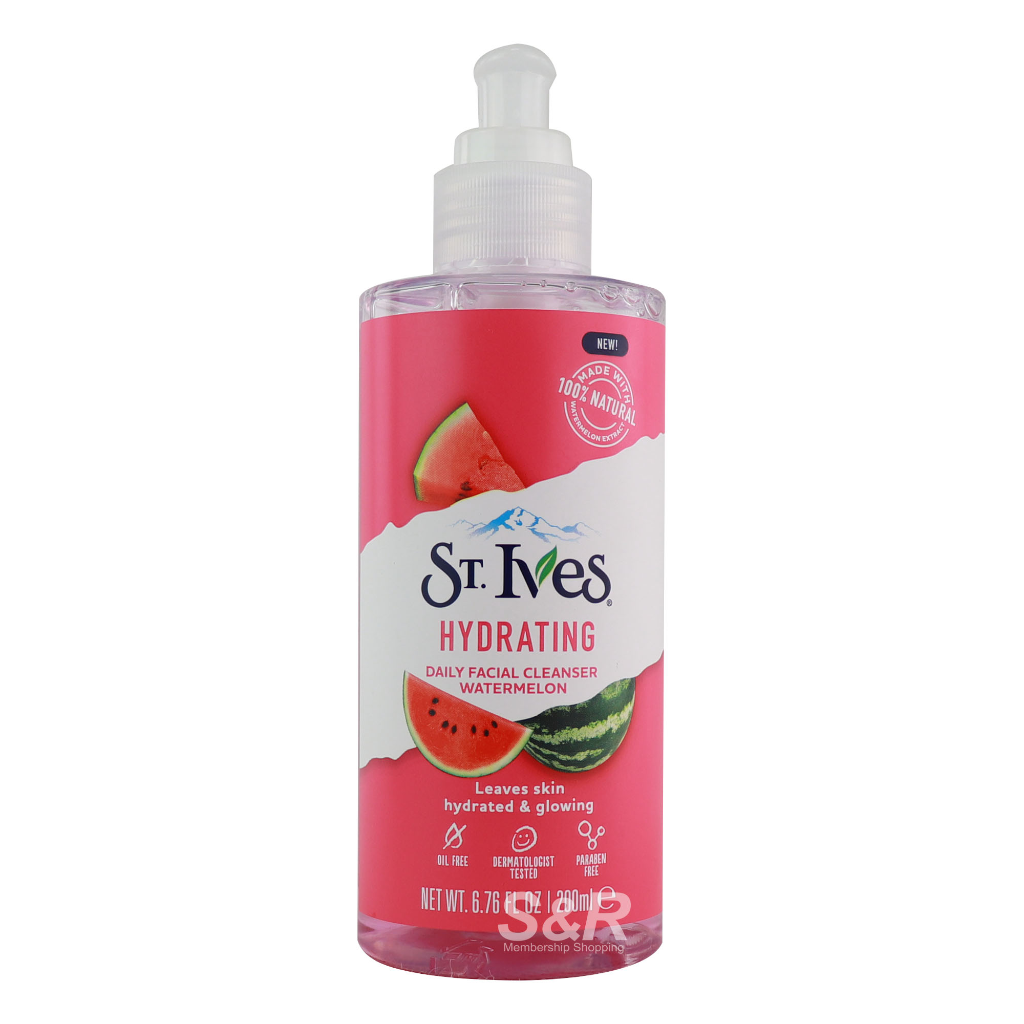 St. Ives Hydrating Daily Facial Cleanser Watermelon 200mL St. Ives Hydrating Daily Facial Cleanser Watermelon 200mL